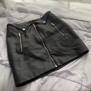 Leather Skirt